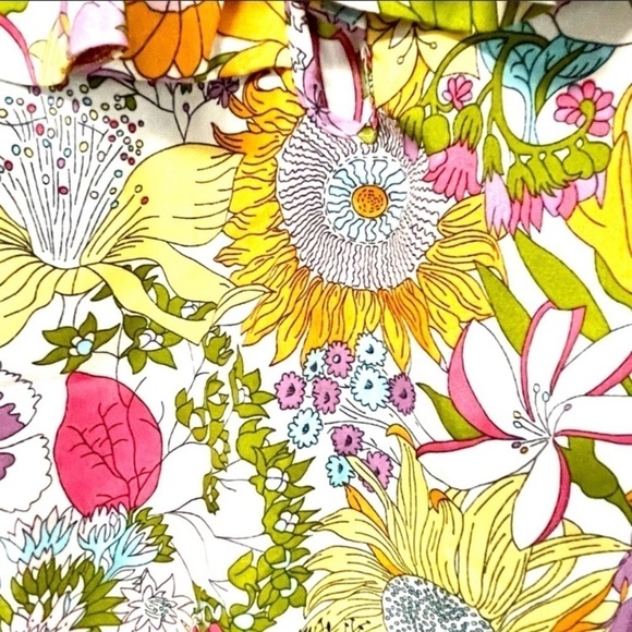 Liberty of London‎ for Target Blouse floral classic size XS vintage style summer - Picture 3 of 12